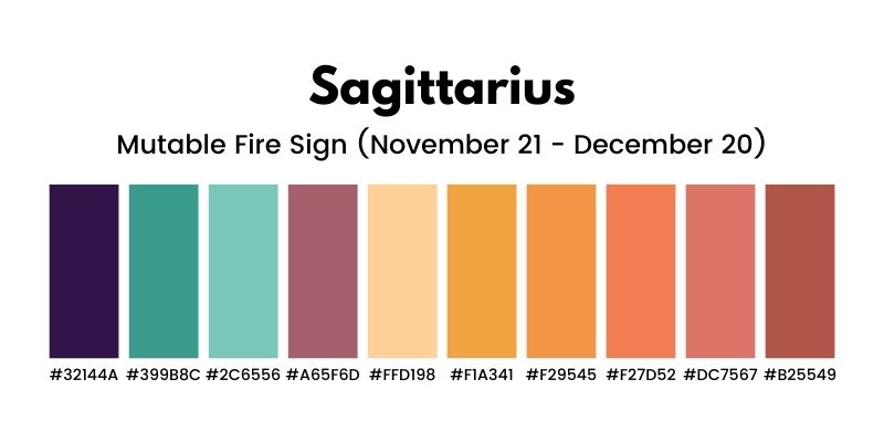 Sagittarius Home Office Color Scheme-min